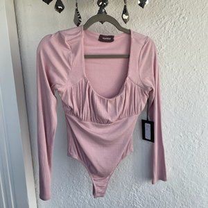 4SIENNA Light Pink Bodysuit - M